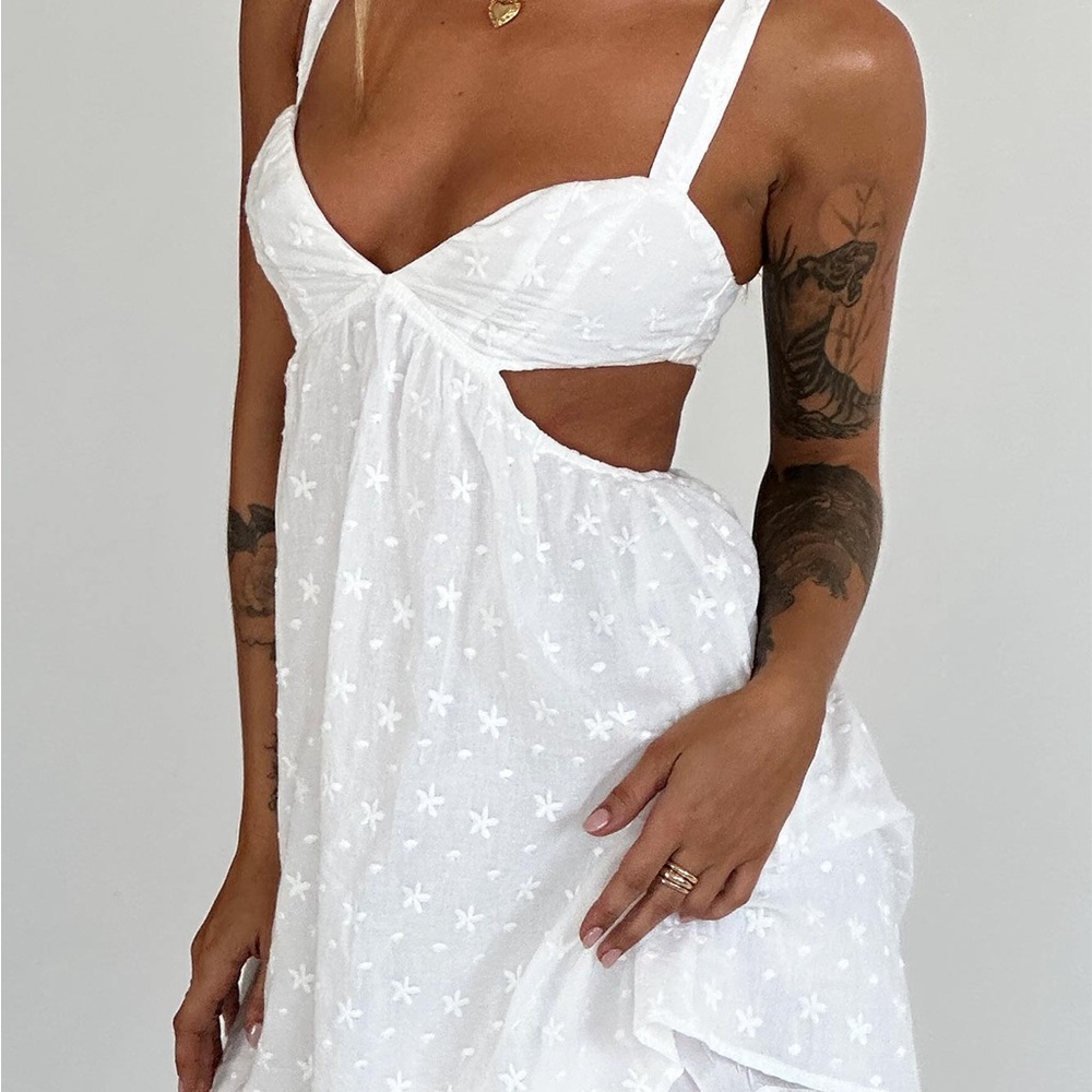 Princess Polly White Mini Dress